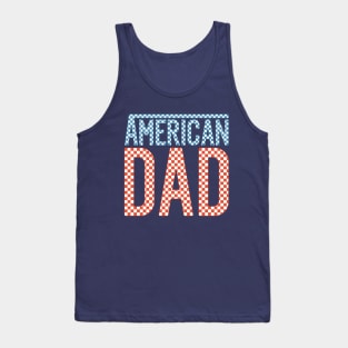 American Dad Checkered Font Tank Top